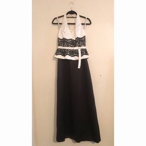 B&W Halter - Alfred Angelo